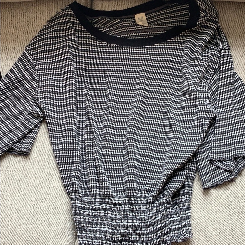 Free people striped short sleeve